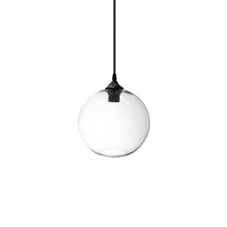NEUZY suspension simple verre E27 LED couleurs