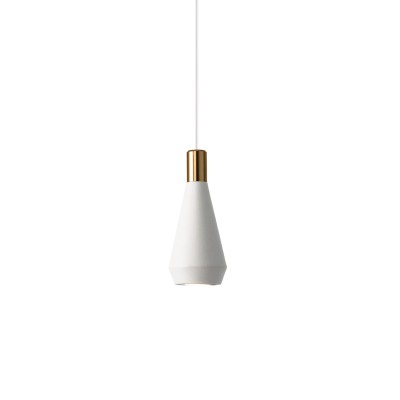 Suspension simple MUANCE aluminium GU10 noir