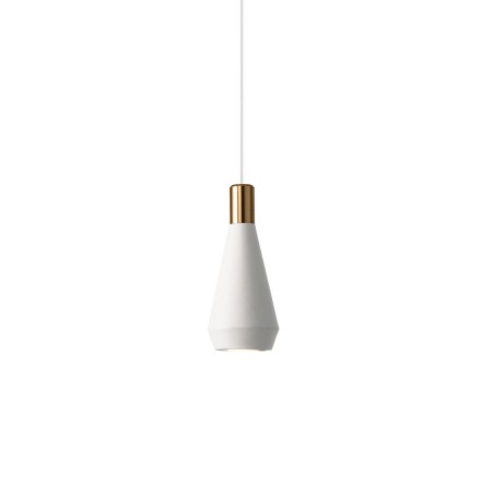 Suspension simple MUANCE aluminium GU10 noir