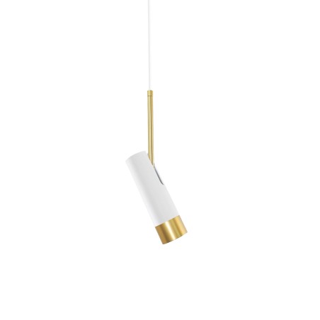 Suspension simple aluminium GU10 colorée MURSAY