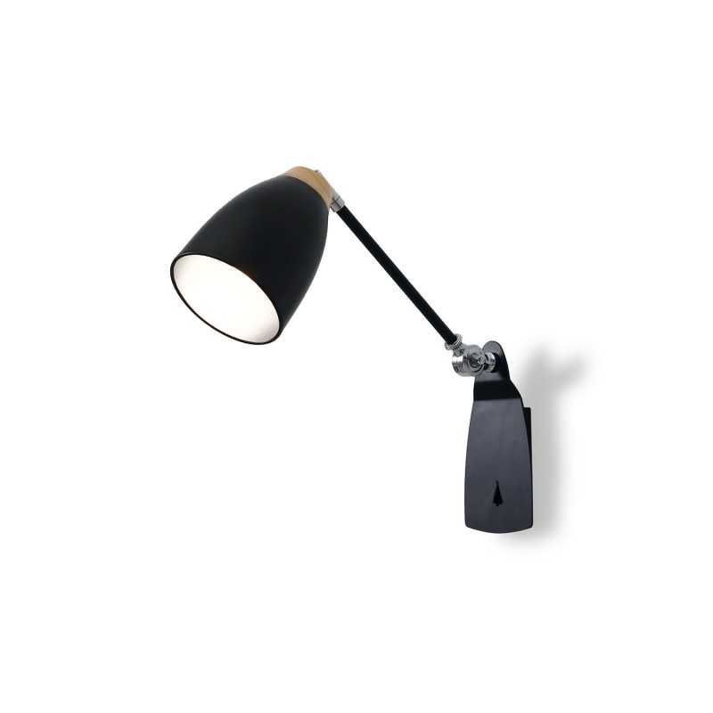 Applique murale en bois MARBOT E27 LED couleurs