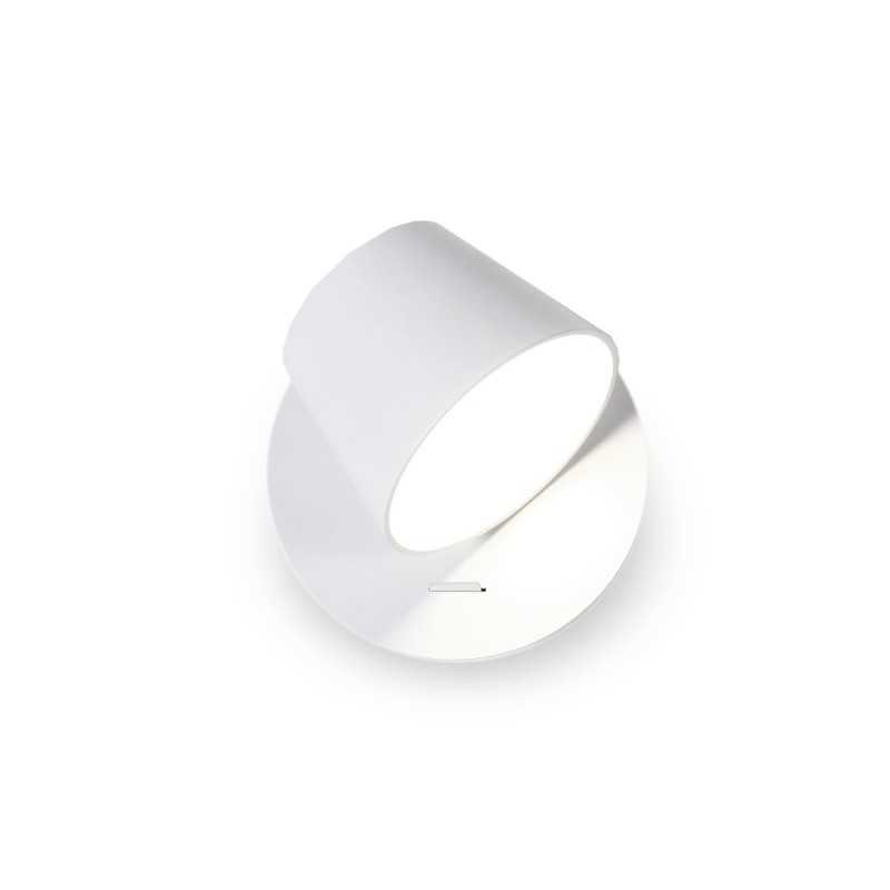 Applique avec lecteur GLERE aluminium SMD LED 6W 527Lm couleurs