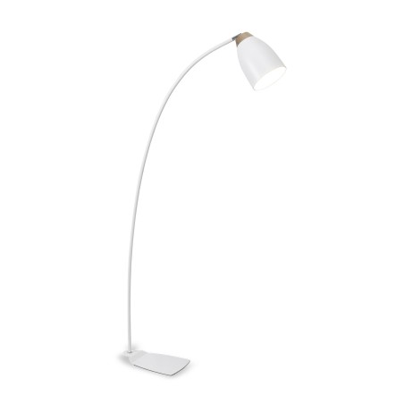 Lampadaire LED E27 en bois KERUGAN
