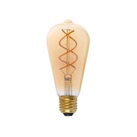 Ampoule LED en forme de spirale en forme de poire E27 5W 250Lm ambre dimmable