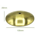Porte-tulipes en laiton de 135mm diamètre x 20mm