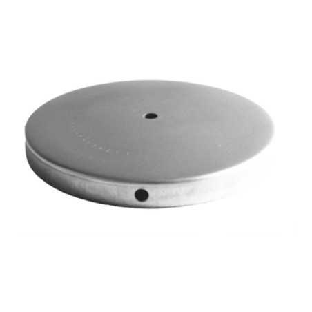 Base en fer brut pour lampes de 140 mm de diamètre