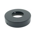 Support globes E27 noire 85mm x 18mm avec vis