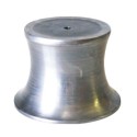 Base cylindrique en fer brut pour lampes de 160 mm de diamètre.