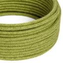 Câble décoratif textile à mètres homologué jute vert