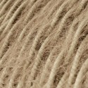 Câble décoratif textile tressé à mètres homologué plume jute