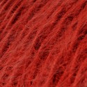 Câble décoratif textile tressé à mètres homologué plume rouge