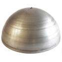 Cloche en fer brut de 145mm de hauteur x 300mm de diamètre