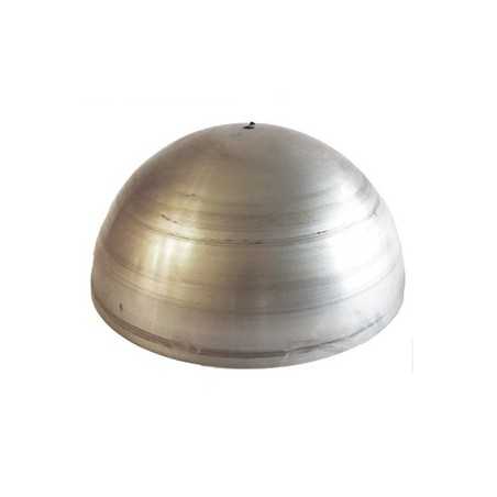 Cloche en fer brut de 145mm de hauteur x 300mm de diamètre