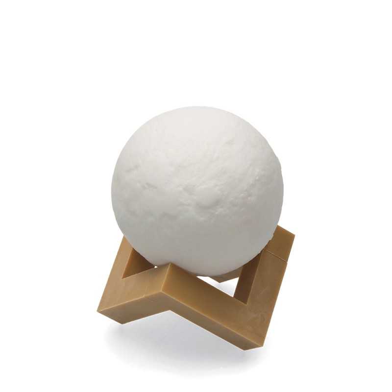 Lampe lune 3D Ø8cm 3,7 v