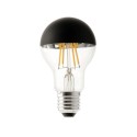Ampoule LED vintage E27 6W 550lm dimmable dôme noir