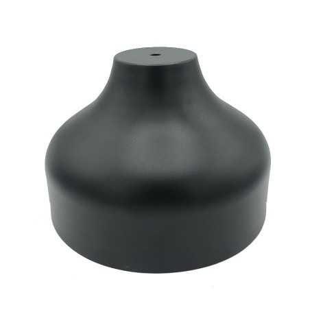 Abat-jour noire avec intérieur doré 150mm x 210mm