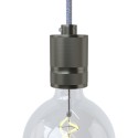 Kit douille E27 métal effet sablé | Accessoires Pour Lampes