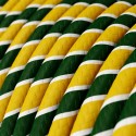 Câble décoratif textile à mètres homologué couleur tropique