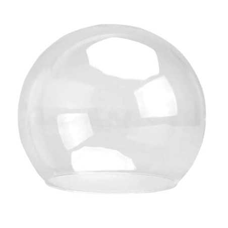 Globe en polycarbonate type trois-quarts transparent