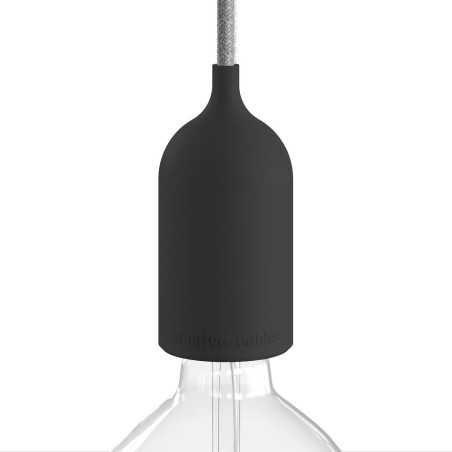 Kit douille extérieure E27 silicone IP65  | Accessoires Pour Lampes