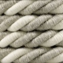 Câble tressé style rustique type lin épaisseur 16mm