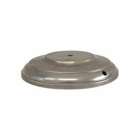 Base en fer brut de 165 mm de diamètre x 29 mm pour lampes