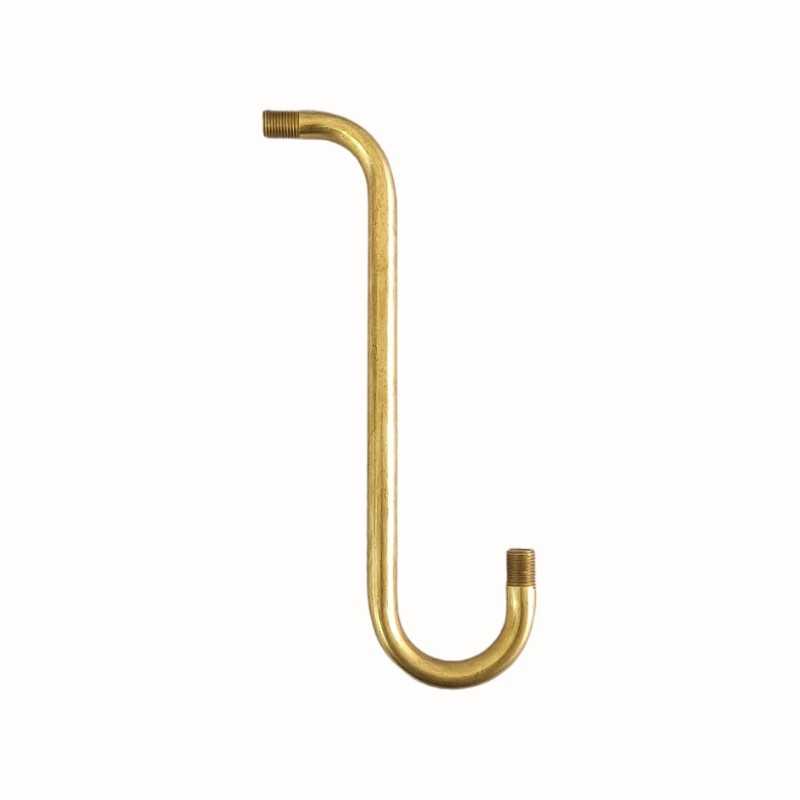 Bras de saxophone en laiton 190mm de haut x 80mm de large M10/100