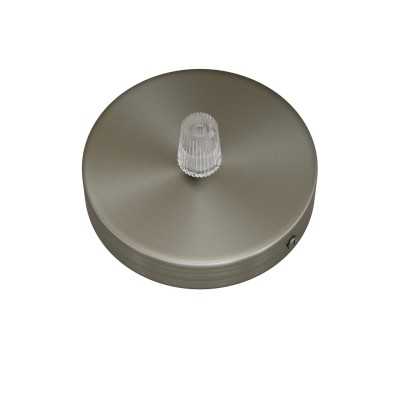 Mini rosace métallique 83 mm pour luminaires | ACCESSOIRESPOURLAMPES.FR