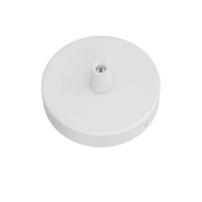 Mini rosace métallique 83 mm pour luminaires | ACCESSOIRESPOURLAMPES.FR
