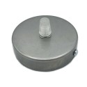 Support fer à peindre 60mm diamètre x 10mm et une sortie