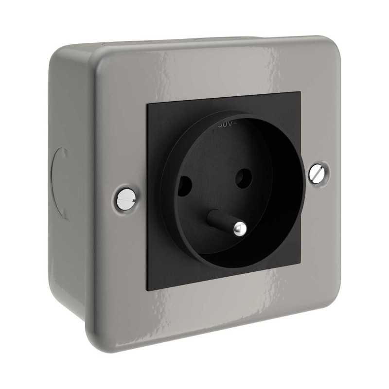 Boîte prise française tubes flexibles Ø20 mm | Accessoires Lampes