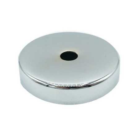 Couvercle de globe noir, diamètre de 58 mm x 10 mm