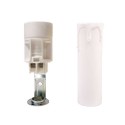 Douille type bougie blanche effet cire | Accessoires Pour Lampes