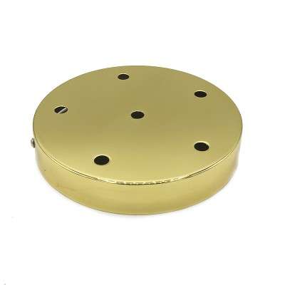 Support métallique de 160 mm de diamètre x 25 mm six sorties
