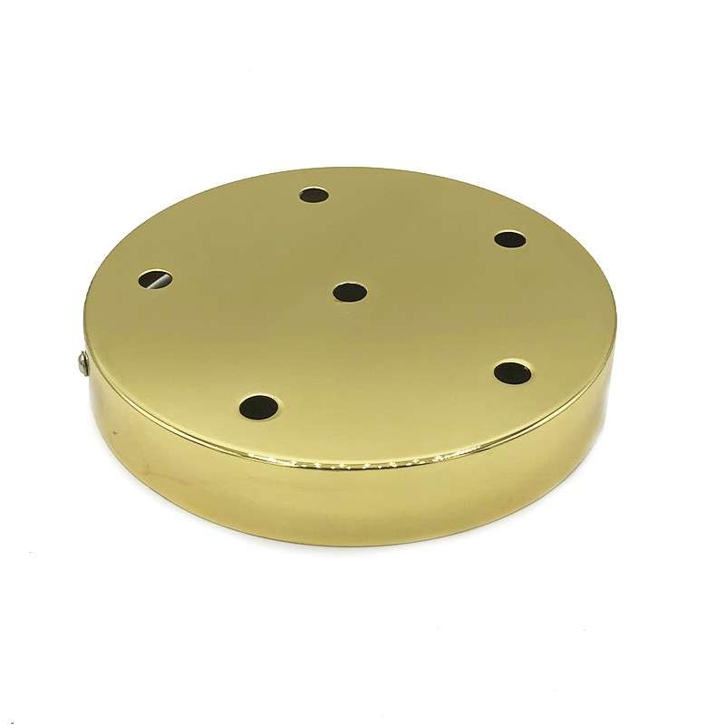 Support métallique de 160 mm de diamètre x 25 mm six sorties