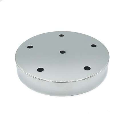 Support métallique de 160 mm de diamètre x 25 mm six sorties