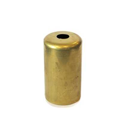 Fond métallique en fer brut pour douille E14 de 55 mm