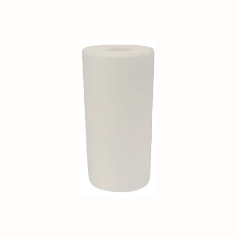 Cylindre en verre blanc mat 115 mm diamètre x 250 mm hauteur