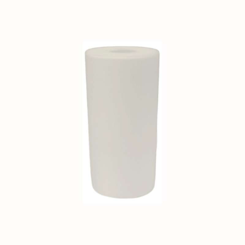 Cylindre en verre blanc mat 115 mm diamètre x 250 mm hauteur