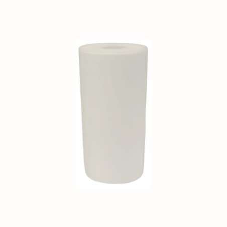 Cylindre en verre blanc mat 115 mm diamètre x 250 mm hauteur
