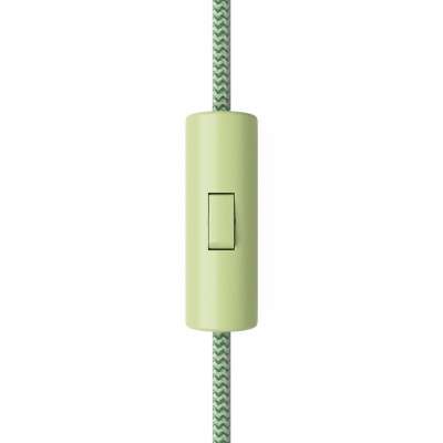 Interrupteur à bascule cylindrique unipolaire avec terre | AccessoiresPourLampes.fr