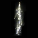 Cascade de 125 LED grains de riz fixes lumière froide 100 cm de longueur