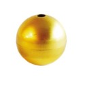 Boule en laiton pour les montages dans les lampes, 60mm.