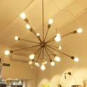Boule en laiton pour les fixations dans les lampes 100mm avec 12 + 2 sorties.
