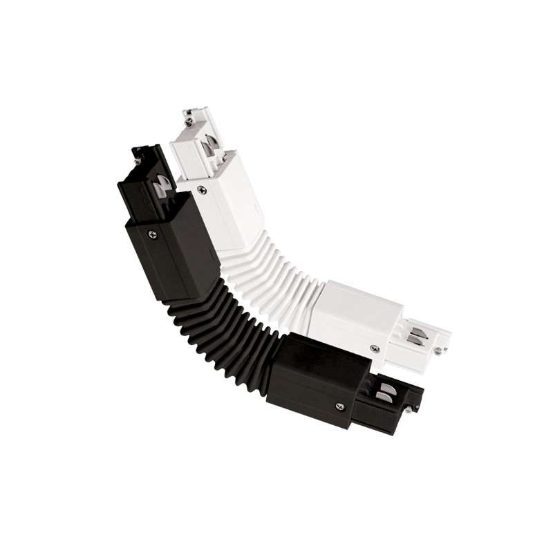 Connexion flexible pour rail triphasé
