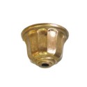 Couvercle de pied fini en bronze de 65 mm de diamètre pour lampes