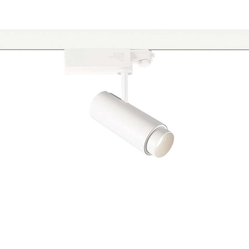 Projecteur LED triphasé 20W 1800lm 3000K avec zoom