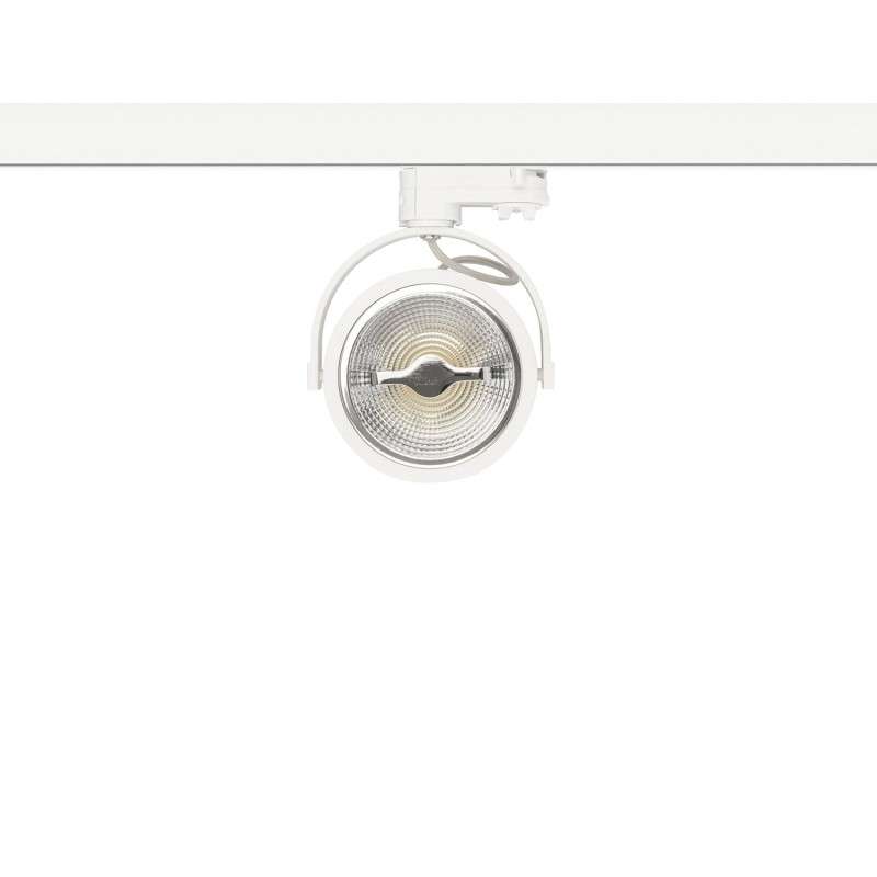 Projecteur LED triphasé 15W 800lm 3000K dimmable