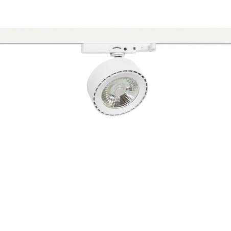 Projecteur LED triphasé 20W 3500lm, température de couleur de 3000K.