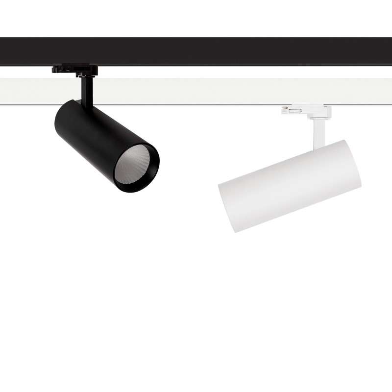 Projecteur LED triphasé 30W et 3000lm 38º avec sélecteur de tonalité